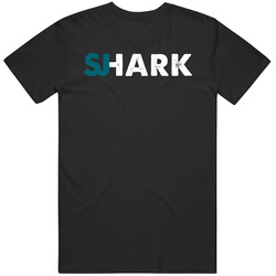Shark Funny Sj Shark Mashup San Jose Hockey Fan Mens Soft Cotton Tee T Shirt