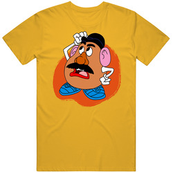 Mr Potato Head Cartoon Tv Show Mens Soft Cotton Tee T Shirt