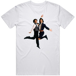 Perfect Strangers Larry And Balki Retro 80s Tv Show Fan Mens Soft Cotton Tee T Shirt