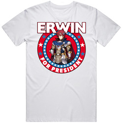 Erwin Der Langrisser Rpg Role Playing Game Characters For President Video Game Gaming Gamer Mens Soft Cotton Tee T Shirt