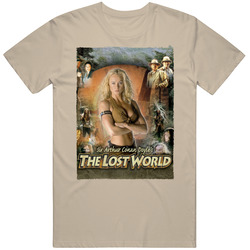 The Lost World 90s Adventure Tv Show Mens Soft Cotton Tee T Shirt