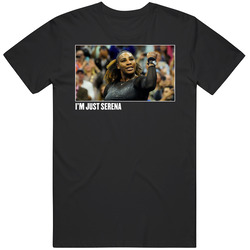 I'm Just Serena Williams Mens Soft Cotton Tee T Shirt