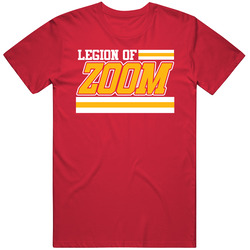 Legion Of Zoom Hill Watkins Hardman Kansas City Football Sports Fan Mens Soft Cotton Tee T Shirt