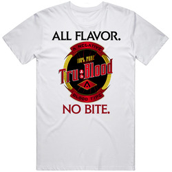 True Blood All Flavor No Bite Mens Soft Cotton Tee T Shirt