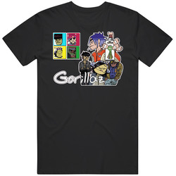 Gorillaz Rock This House Mens Soft Cotton Tee T Shirt