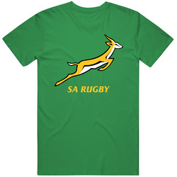 South Africa National Rugby Springboks Team World Cup 2019 Fan Mens Soft Cotton Tee T Shirt