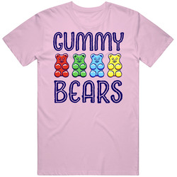 Gummy Bears Cannabis Ganja Marijuana Strain Smoking Fan Mens Soft Cotton Tee T Shirt