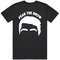 Luka Garza Fear The Brow Basketball Fan Mens Soft Cotton Tee T Shirt