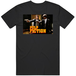 Pulp Fiction Best Movies To Watch Stoned Movie Lovers Distressed Look Mens Soft Cotton Tee T Shirt