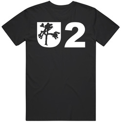 U2 Joshua Tree Logo Irish Rock Band Music Fan Mens Soft Cotton Tee T Shirt