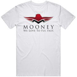 Mooney We Love To Fly Fast Mens Soft Cotton Tee T Shirt