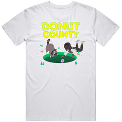 Donut County Iphone Android Mobile Gamer App Logo Mens Soft Cotton Tee T Shirt