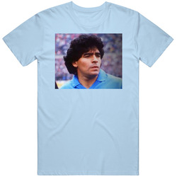 Diego Maradona 1984 Soccer Futbol Player Sports Fan Mens Soft Cotton Tee T Shirt