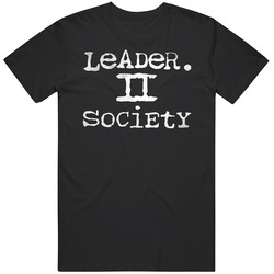 Leader To Society Worn Grunge Look Mens Soft Cotton Tee T Shirt