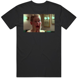 Kevin's Scream Home Alone 1990 Mens Soft Cotton Tee T Shirt
