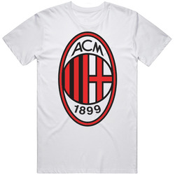 Ac Milan Soccer Mens Soft Cotton Tee T Shirt