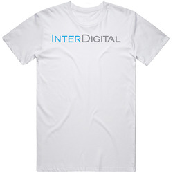 Interdigital Nasdaq Company Logo Employee Fan Mens Soft Cotton Tee T Shirt