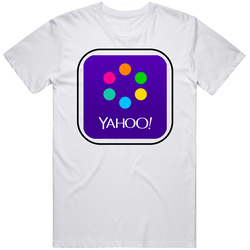 Yahoo News App Iphone Ios Mens Soft Cotton Tee T Shirt