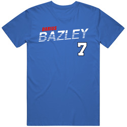 Darius Bazley 7 Favorite Player Oklahoma City Basketball Fan Mens Soft Cotton Tee T Shirt