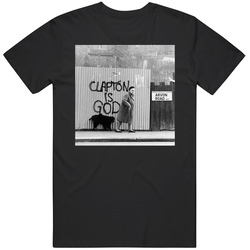Eric Clapton Is God British Rockstar Sixties Music Mens Soft Cotton Tee T Shirt