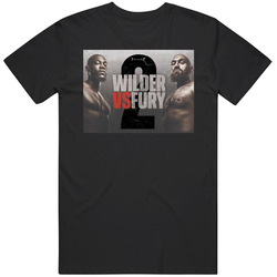 Deontay Wilder Va Tyson Fury 2 Boxing Fighting Mma Fight Card Mens Soft Cotton Tee T Shirt
