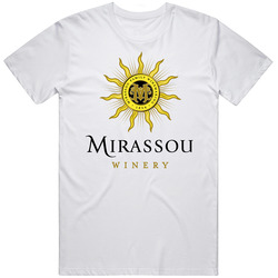 Mirassou Winery California Silicon Valley Wine Lovers Mens Soft Cotton Tee T Shirt