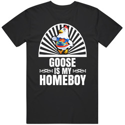 Goose Is My Homeboy Animal Crossing New Horizons Character Video Game Fan Mens Soft Cotton Tee T Shirt