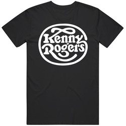 Kenny Rogers Vintage Logo Country Music Icon Legend Fan Mens Soft Cotton Tee T Shirt