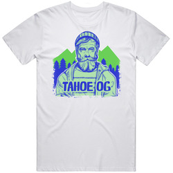 Tahoe Og Cannabis Ganja Marijuana Strain Smoking Fan Mens Soft Cotton Tee T Shirt