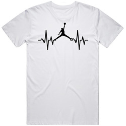Jumpman Pulse Michael Jordan Chicago Basketball Legend Fan Mens Soft Cotton Tee T Shirt