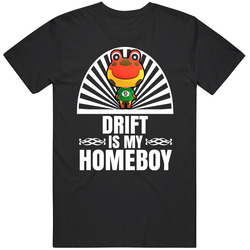 Drift Is My Homeboy Animal Crossing New Horizons Character Video Game Fan Mens Soft Cotton Tee T Shirt