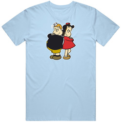 The Little Lulu Show Buddies 90s Kids Tv Show Cartoon Mens Soft Cotton Tee T Shirt