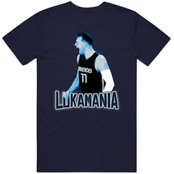 Lukamania Luka Doncic Dallas Mens Soft Cotton Tee T Shirt