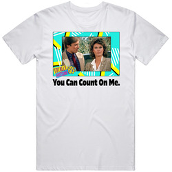 You Can Count On Me Scarecrow And Mrs. King Tv Series Fan Mens Soft Cotton Tee T Shirt