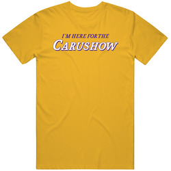 Here For The Carushow Alex Caruso Los Angeles Basketball Fan Mens Soft Cotton Tee T Shirt