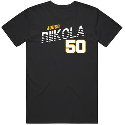 Juuso Riikola 50 Favorite Player Pittsburgh Hockey Fan Mens Soft Cotton Tee T Shirt