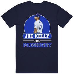 Joe Kelly For President Baseball Mens Soft Cotton Tee T Shirt
