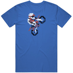 Excitebike Excite Bike 80s Retro Nintendo New Video Game Worn Look Mens Soft Cotton Tee T Shirt
