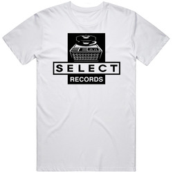 Select Records Hip Hop Record Label Music Lovers Mens Soft Cotton Tee T Shirt