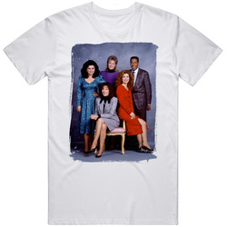 Designing Women 80s Tv Show Worn Look Mens Soft Cotton Tee T Shirt