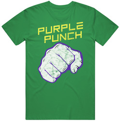 Purple Punch Cannabis Ganja Marijuana Strain Smoking Fan Worn Look Mens Soft Cotton Tee T Shirt