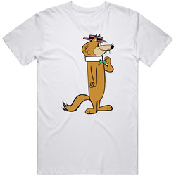 Hokey Wolf Cartoon Character Mens Soft Cotton Tee T Shirt