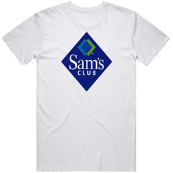 Sam's Club Grocery Supermarket Fan Logo Gift Unisex Cotton Tee Classic Mens Soft Cotton Tee T Shirt