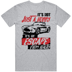 1965 Ac Cobra It's Not A Hobby Escape Reality Car Worn Look Mens Soft Cotton Tee T Shirt