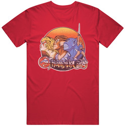 Thundercats Retro Cartoon Mens Soft Cotton Tee T Shirt