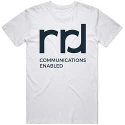 R R Donnelley And Sons Company Nasdaq Company Logo Employee Fan Mens Soft Cotton Tee T Shirt