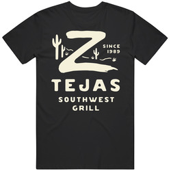 Z'tejas Southwestern Grill Phoenix Arizona Top Restaurants Food Fan Lover Foodie Mens Soft Cotton Tee T Shirt