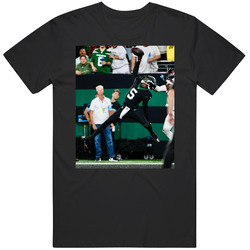 Garrett Wilson Jumpman Catch Football Fan Mens Soft Cotton Tee T Shirt