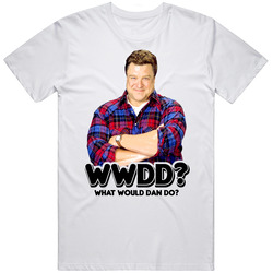 Wwdd What Would Dan Conner Do Roseanne Mens Soft Cotton Tee T Shirt