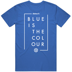 Blue Is The Color Chelsea Fc Football Club Fan Mens Soft Cotton Tee T Shirt